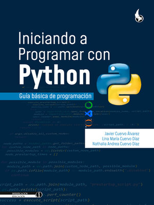 cover image of Iniciando a Programar con Python.